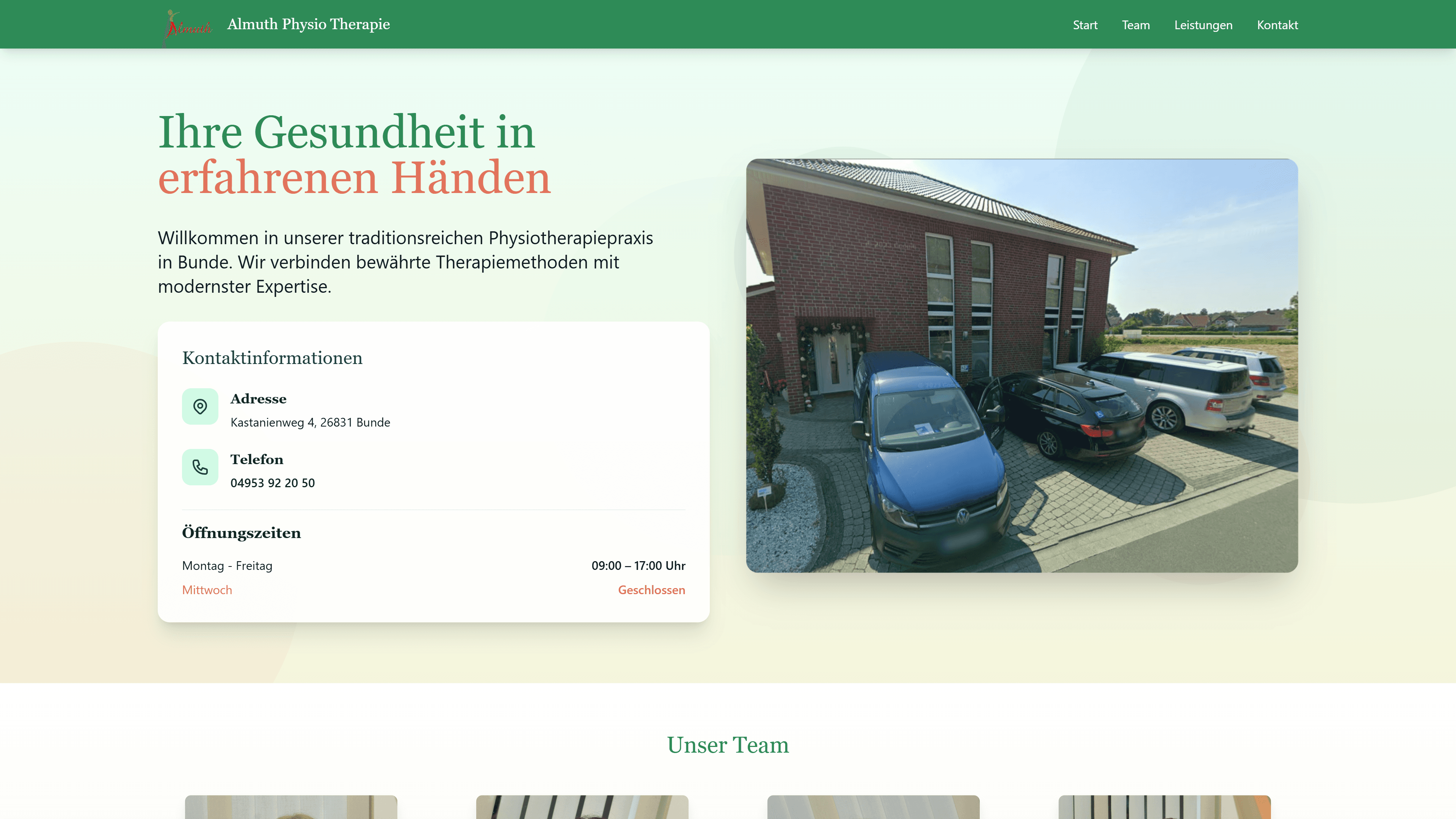 Almuth Website Screenshot